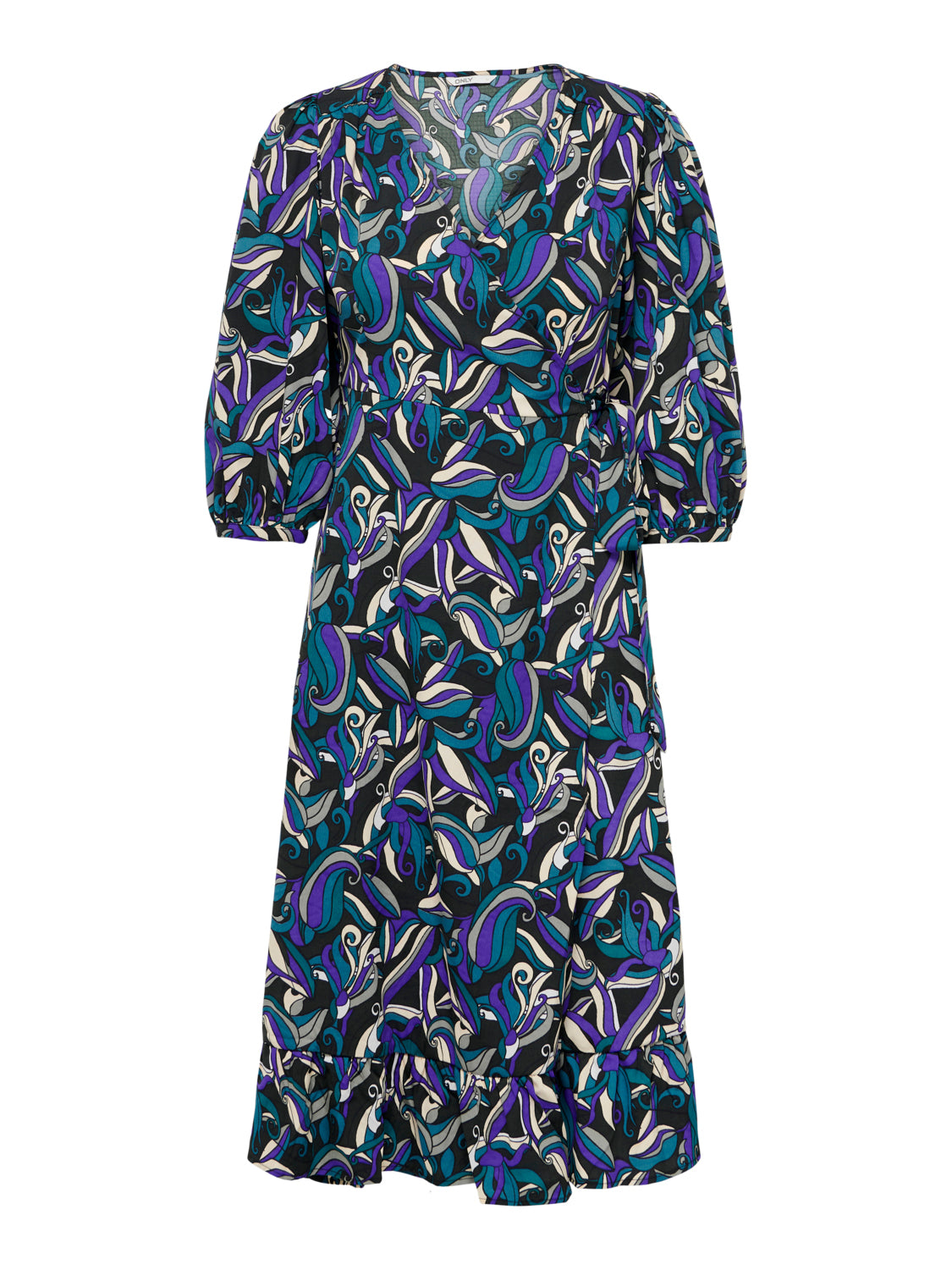 ONLOLIVIA Midi Dress - Flerfarget